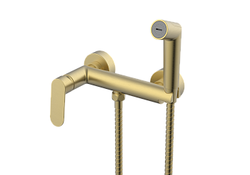 Смеситель Splenka настенный с гигиеническим душем S41.51.03