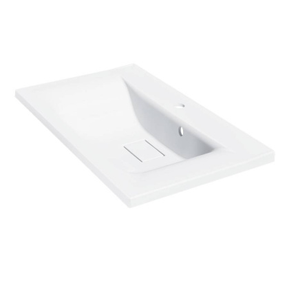 Раковина VCB-3M750W из искусственного камня, цвет белый Раковина VCB-3M750W из искусственного камня, цвет белый