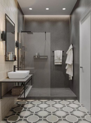 Керамогранит DD519622R Джиминьяно антрацит (119,5см*60см*9мм) (3шт/2,151м2) лаппатированный, м2