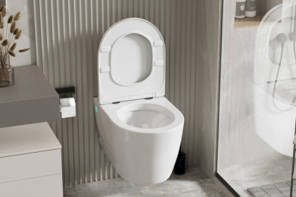 Подвесной унитаз Abber Bequem AC1106P Подвесной унитаз Abber Bequem AC1106P