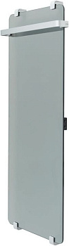Полотенцесушитель электрический Allen Brau Infinity 120x44 с рейлингом и креплением, серебро браш Полотенцесушитель электрический Allen Brau Infinity 120x44 с рейлингом и креплением, серебро браш