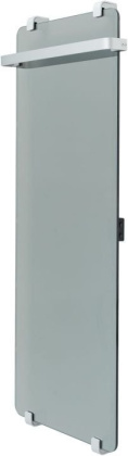 Полотенцесушитель электрический Allen Brau Infinity 120x44 с рейлингом и креплением, серебро браш Полотенцесушитель электрический Allen Brau Infinity 120x44 с рейлингом и креплением, серебро браш