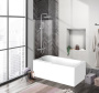 Душевая шторка на ванну BelBagno UNO-V-1-80/150-C-Cr Душевая шторка на ванну BelBagno UNO-V-1-80/150-C-Cr
