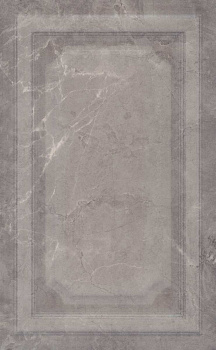 Плитка настенная 6354 Гран Пале серый панель 25*40*8 (9шт/0,9м2), м2
