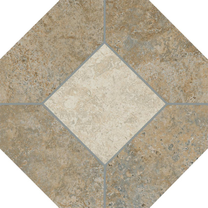 Брюссель бежевый темный матовый 24x24x0,7