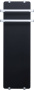 Полотенцесушитель электрический Allen Brau Infinity 120x44 с рейлингом 2.0 и креплением, серебро браш Полотенцесушитель электрический Allen Brau Infinity 120x44 с рейлингом 2.0 и креплением, серебро браш