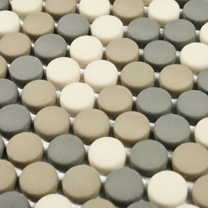 Мозаика стеклянная Pixel mist Pixel mist белый, графитовый, серый 32,5см*31,8см*6мм (1уп/11шт/)Матов, ,шт