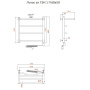 Полотенцесушитель Лотос эл ТЭН 1 П 60*50 (ЛЦ28) Полотенцесушитель Лотос эл ТЭН 1 П 60*50 (ЛЦ28)