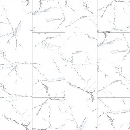 Виниловый SPC ламинат Royce Quadro QV-608 МРАМОР БЛИСС (4мм/42кл/1,8м2) (600мм*300мм), м2 Виниловый SPC ламинат Royce Quadro QV-608 МРАМОР БЛИСС (4мм/42кл/1,8м2) (600мм*300мм), м2