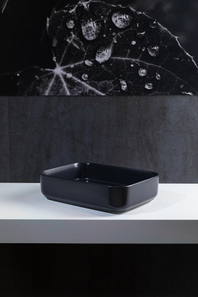 Раковина Allen Brau Fantasy 50 4.11021.31 черный матовый Раковина Allen Brau Fantasy 50 4.11021.31 черный матовый