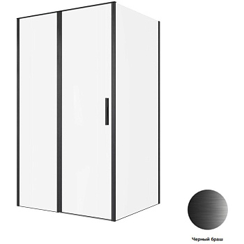 Душевой уголок Allen Brau Priority 120x100 3.31033.BBA + 3.31048.BBA черный браш Душевой уголок Allen Brau Priority 120x100 3.31033.BBA + 3.31048.BBA черный браш