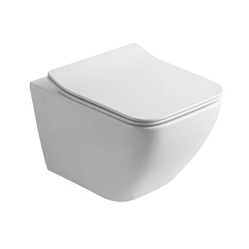 Унитаз подвесной ARTIS , сиденье: дюропласт, цвет: белый, арт. AR30116DP Унитаз подвесной ARTIS , сиденье: дюропласт, цвет: белый, арт. AR30116DP