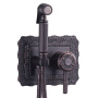 Смеситель Lemark Jasmine LM6619ORB с гигиеническим душем, встраиваемый Смеситель Lemark Jasmine LM6619ORB с гигиеническим душем, встраиваемый