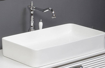 Раковина керамика прямоугольная Белая VALLESSI Раковина керамика прямоугольная Белая VALLESSI