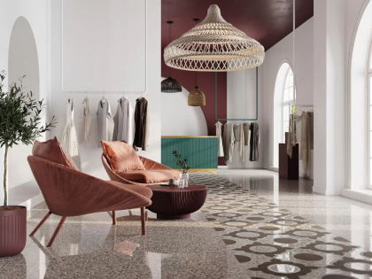 Керамогранит  ID141 Toscana серый (30см*30см*9мм) (6шт/0,54м2) Не обрезной, шт