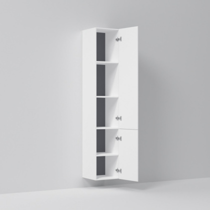 M90CHR0306WG GEM, шкаф-колонна, подвесной, правый, 30 см, двери, push-to-open, цвет: Белый, глянец M90CHR0306WG GEM, шкаф-колонна, подвесной, правый, 30 см, двери, push-to-open, цвет: Белый, глянец