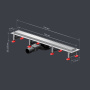 W01SC-U11-070-04SB MasterFlow Трап для душа линейный универс затвор Tile 70см цвет сталь мат W01SC-U11-070-04SB MasterFlow Трап для душа линейный универс затвор Tile 70см цвет сталь мат