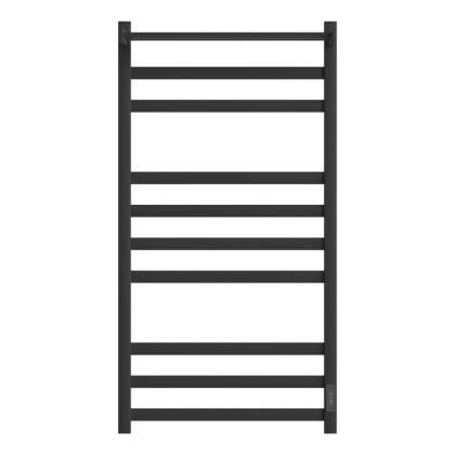 Полотенцесушитель электрический Point Меркурий PN83850PB П9 500x1000 с полкой, диммер справа, черный Полотенцесушитель электрический Point Меркурий PN83850PB П9 500x1000 с полкой, диммер справа, черный