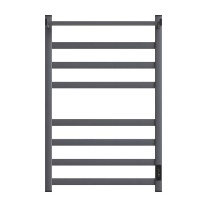 Полотенцесушитель электрический Point Меркурий PN83858PGR П7 500x800 с полкой, диммер справа, графит премиум Полотенцесушитель электрический Point Меркурий PN83858PGR П7 500x800 с полкой, диммер справа, графит премиум