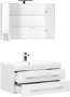 Комплект мебели для ванной Aquanet Нота 90 белый (камерино) Комплект мебели для ванной Aquanet Нота 90 белый (камерино)