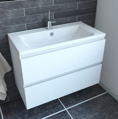 Комплект мебели Bali 800х450 подвесной 2 ящика (ШхГхВ) 798х446х607 Комплект мебели Bali 800х450 подвесной 2 ящика (ШхГхВ) 798х446х607