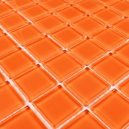 Мозайка стеклянная ORANGE glass 25*25/300*300, м2
