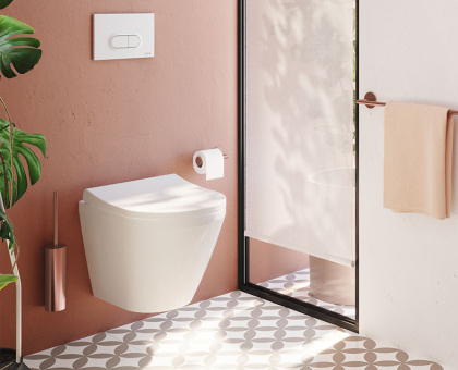 Origin Держатель ершика, цвет медный Origin Держатель ершика, цвет медный