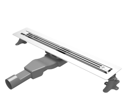 Душевой лоток B&T INFINITY 60см, нерж.сталь ХРОМ Душевой лоток B&T INFINITY 60см, нерж.сталь ХРОМ
