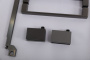 Душевой уголок Cezares SLIDER-A-2-70/80-BR-NERO стекло бронзовое, профиль черный матовый Душевой уголок Cezares SLIDER-A-2-70/80-BR-NERO стекло бронзовое, профиль черный матовый