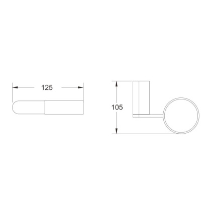 Подстаканник, RG1712T Rose, Оружейная сталь