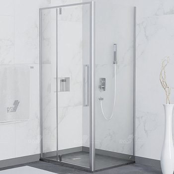 Душевой уголок RGW Stilvoll SV-44 100х90 06324409-011 профиль Хром стекло прозрачное