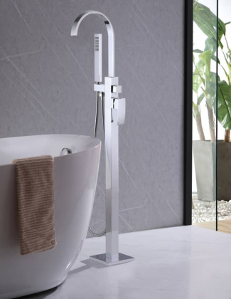 Смеситель ABBER Wasserfall AF8615 напольный, хром Смеситель ABBER Wasserfall AF8615 напольный, хром