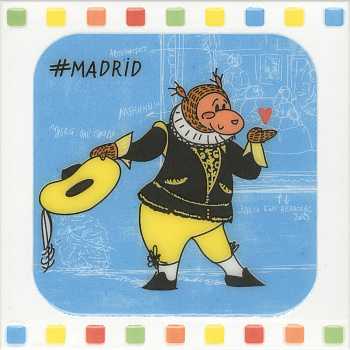 Декор NT\A265\5009 Большое путешествие Madrid 20*20*6.9 (уп\30шт), шт Декор NT\A265\5009 Большое путешествие Madrid 20*20*6.9 (уп\30шт), шт