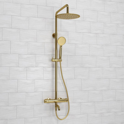 A188.208.207.PG Thermo Душевой комплект с термостатическим смесителем A188.208.207.PG Thermo Душевой комплект с термостатическим смесителем