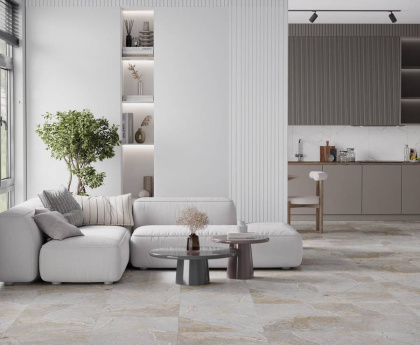 Керамогранит K25_10 Fantastico granito grey (120смх60смх9мм) (2шт_1,44м2) Полир, м2