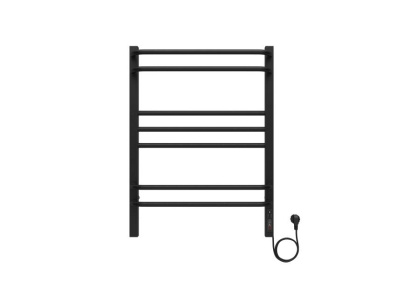 Полотенцесушитель электрический Aquatek (Акватек) Бетта П7 500х700 мм, черный муар, подключение скрытое к сети электропитания / электропровод с вилкой, с терморегулятором и таймером quick touch, нержавеющая сталь AISI 201, гарантия 5 лет Полотенцесушитель электрический Aquatek (Акватек) Бетта П7 500х700 мм, черный муар, подключение скрытое к сети электропитания / электропровод с вилкой, с терморегулятором и таймером quick touch, нержавеющая сталь AISI 201, гарантия 5 лет