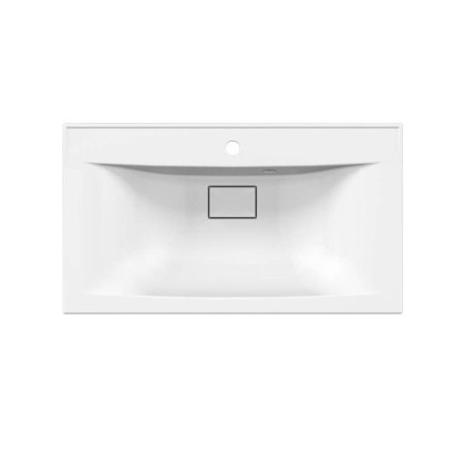 Раковина VCB-3M800W из искуственного камня, цвет белый Раковина VCB-3M800W из искуственного камня, цвет белый