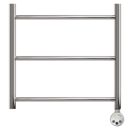 Полотенцесушитель электрический Point Афина PN04155E П3 500x500 левый/правый, хром Полотенцесушитель электрический Point Афина PN04155E П3 500x500 левый/правый, хром