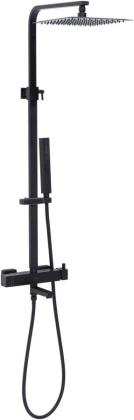 Душевая стойка Allen Brau Infinity 5.21029-31 черный матовый Душевая стойка Allen Brau Infinity 5.21029-31 черный матовый