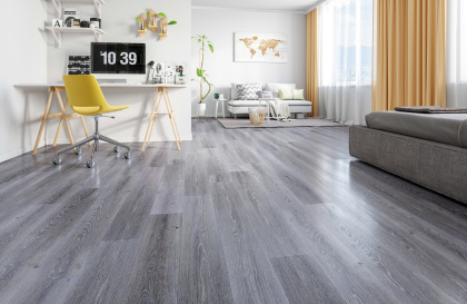 Кварцевый ламинат Fargo 379-1 Дуб Серый Иней Кварцевый ламинат Fargo 379-1 Дуб Серый Иней