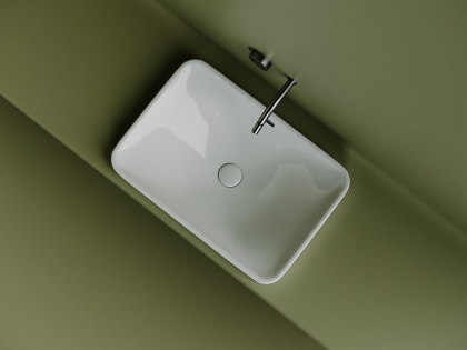 Умывальник прямоугольный встраиваемый сверху в столешницу Element 605*415*185мм Умывальник прямоугольный встраиваемый сверху в столешницу Element 605*415*185мм