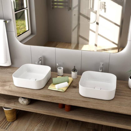 Умывальник Point Меркурий 40 PN43831 квадратный, белый Умывальник Point Меркурий 40 PN43831 квадратный, белый