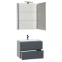 Мебель для ванной Aquanet Алвита 70 серый антрацит Мебель для ванной Aquanet Алвита 70 серый антрацит