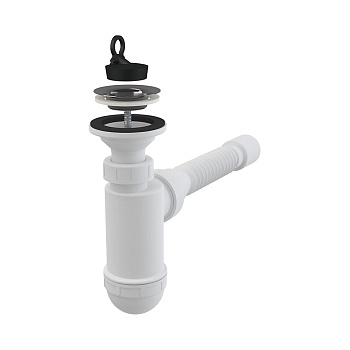 Слив для умывальника с подключением Слив для умывальника с подключением