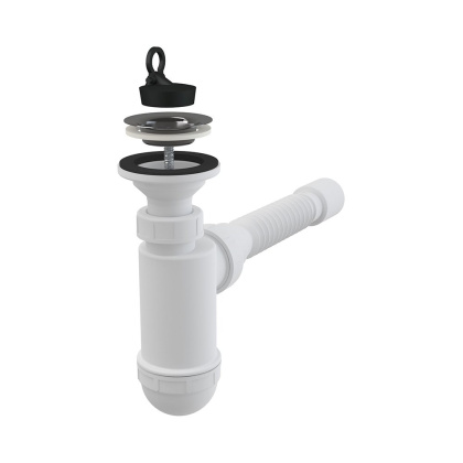 Слив для умывальника с подключением Слив для умывальника с подключением