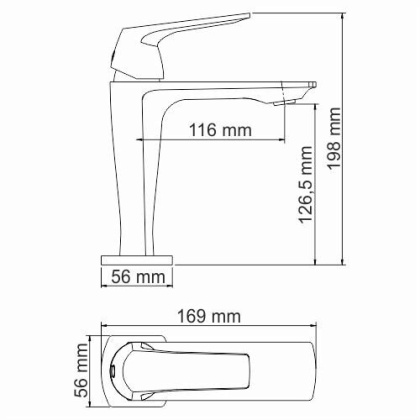 Neime 1903 Смеситель для раковины Wasserkraft Neime 1903 Смеситель для раковины Wasserkraft