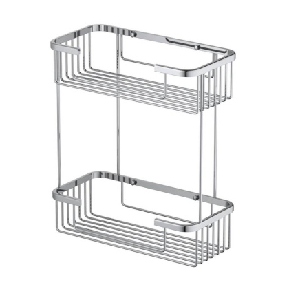 Полка двойная Timo Saona 13083/00 хром Полка двойная Timo Saona 13083/00 хром