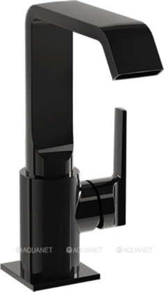 Смеситель Suit для раковины, глянцевый черный