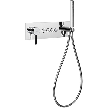 Смеситель скрытого монтажа со встроенным душем OMNIRES Y Y1239_1GCCR (хром)