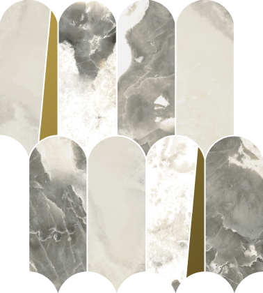 Мозаика 620110000236 Стелларис Довер Лайт (36,1см*32,5см*9мм) (11шт/1,067м2) Элегант, шт